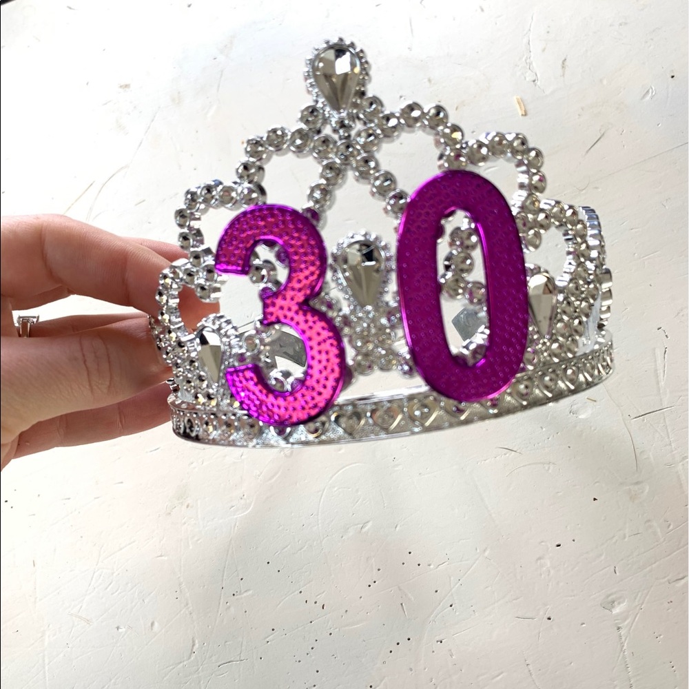 30 birthday crown
